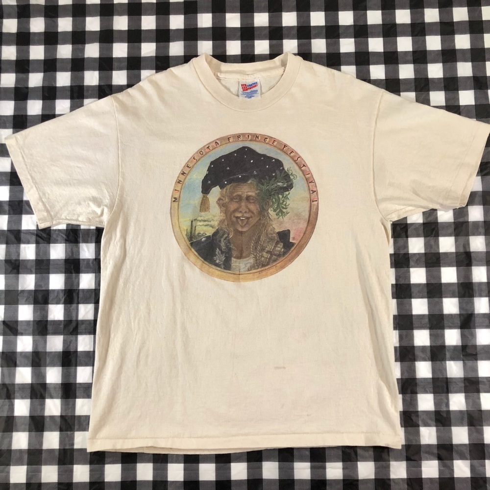Fringe Festival Minnesota Vintage 1996 Beige Tee